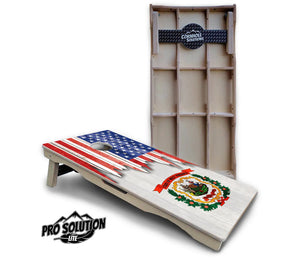 State Flag Designs South Dakota to Wyoming Cornhole Boards - Pro Solution Lite Series by Cornhole Solutions, Southern home decor detail photo 18
