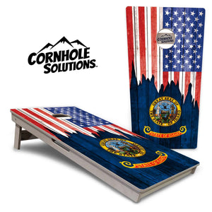 State Flags Hawaii to Maryland Cornhole Boards - Professional Tournament Series by Cornhole Solutions, custom cornhole board detail photo 7