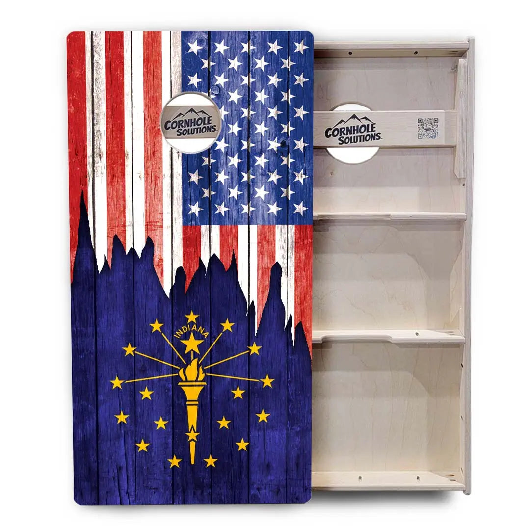 State Flags Hawaii to Maryland Cornhole Boards - Professional Tournament Series by Cornhole Solutions, custom cornhole board detail photo 12