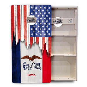State Flags Hawaii to Maryland Cornhole Boards - Professional Tournament Series by Cornhole Solutions, custom cornhole board detail photo 14