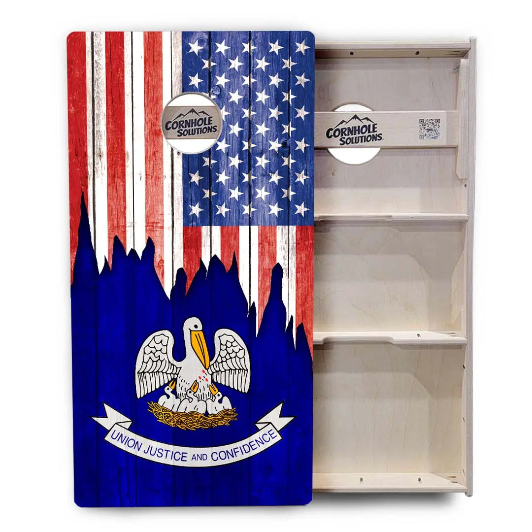 State Flags Hawaii to Maryland Cornhole Boards - Professional Tournament Series by Cornhole Solutions, custom cornhole board detail photo 20