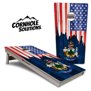 State Flags Hawaii to Maryland Cornhole Boards - Professional Tournament Series by Cornhole Solutions, custom cornhole board detail photo 21