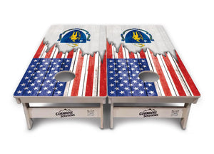 State Flags Massachusetts to New Jersey Cornhole Boards - Professional Tournament Series by Cornhole Solutions, custom cornhole board detail photo 3