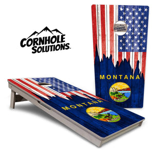State Flags Massachusetts to New Jersey Cornhole Boards - Professional Tournament Series by Cornhole Solutions, custom cornhole board detail photo 15