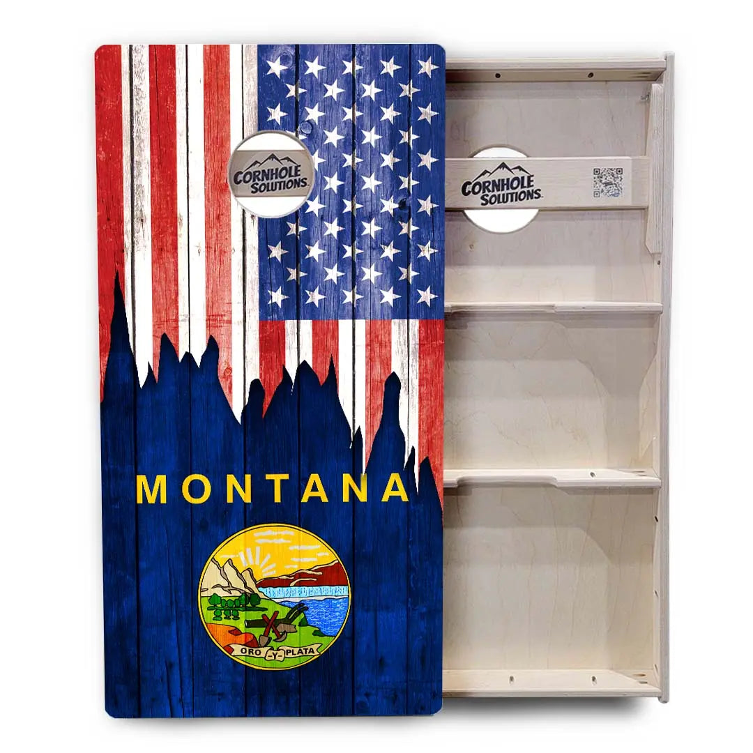 State Flags Massachusetts to New Jersey Cornhole Boards - Professional Tournament Series by Cornhole Solutions, custom cornhole board detail photo 16
