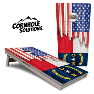 State Flags New Mexico to South Carolina Cornhole Boards - Professional Tournament Series by Cornhole Solutions, custom cornhole board detail photo 9