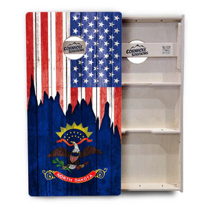 State Flags New Mexico to South Carolina Cornhole Boards - Professional Tournament Series by Cornhole Solutions, custom cornhole board detail photo 12