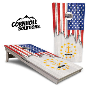 State Flags New Mexico to South Carolina Cornhole Boards - Professional Tournament Series by Cornhole Solutions, custom cornhole board detail photo 21