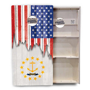 State Flags New Mexico to South Carolina Cornhole Boards - Professional Tournament Series by Cornhole Solutions, custom cornhole board detail photo 22