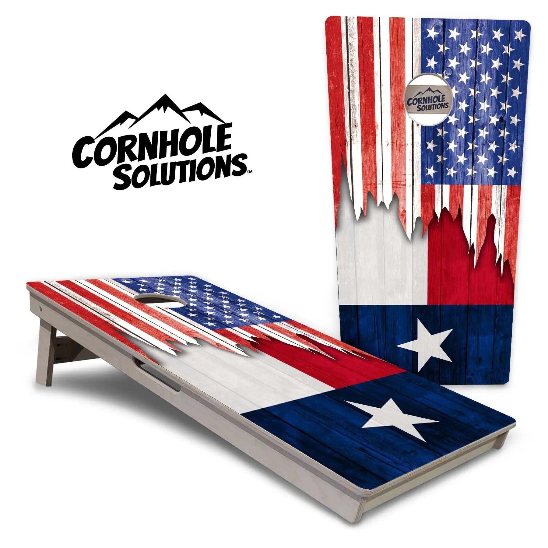 State Flags South Dakota to Wyoming Cornhole Boards - Professional Tournament Series by Cornhole Solutions, custom cornhole board detail photo 9