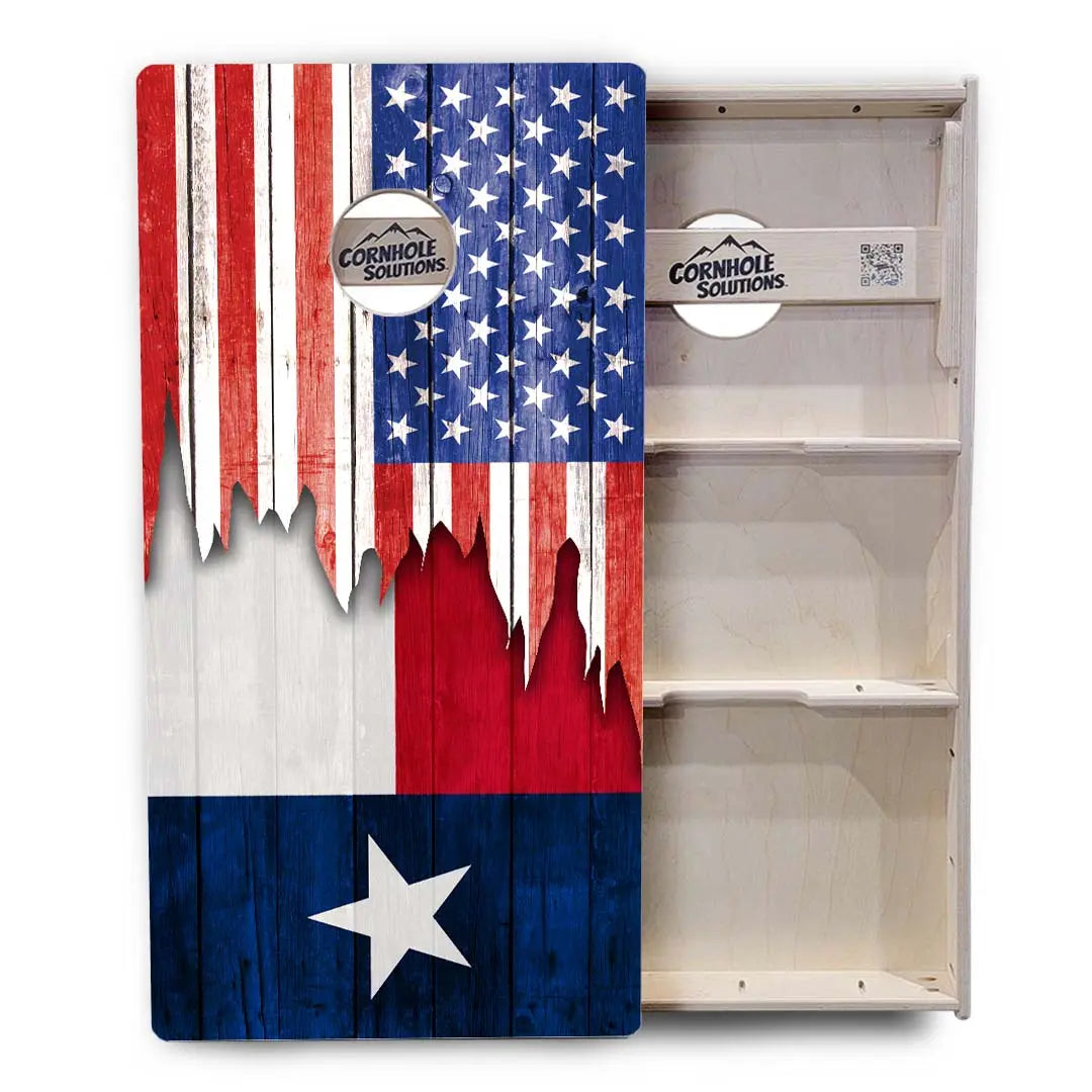 State Flags South Dakota to Wyoming Cornhole Boards - Professional Tournament Series by Cornhole Solutions, custom cornhole board detail photo 10