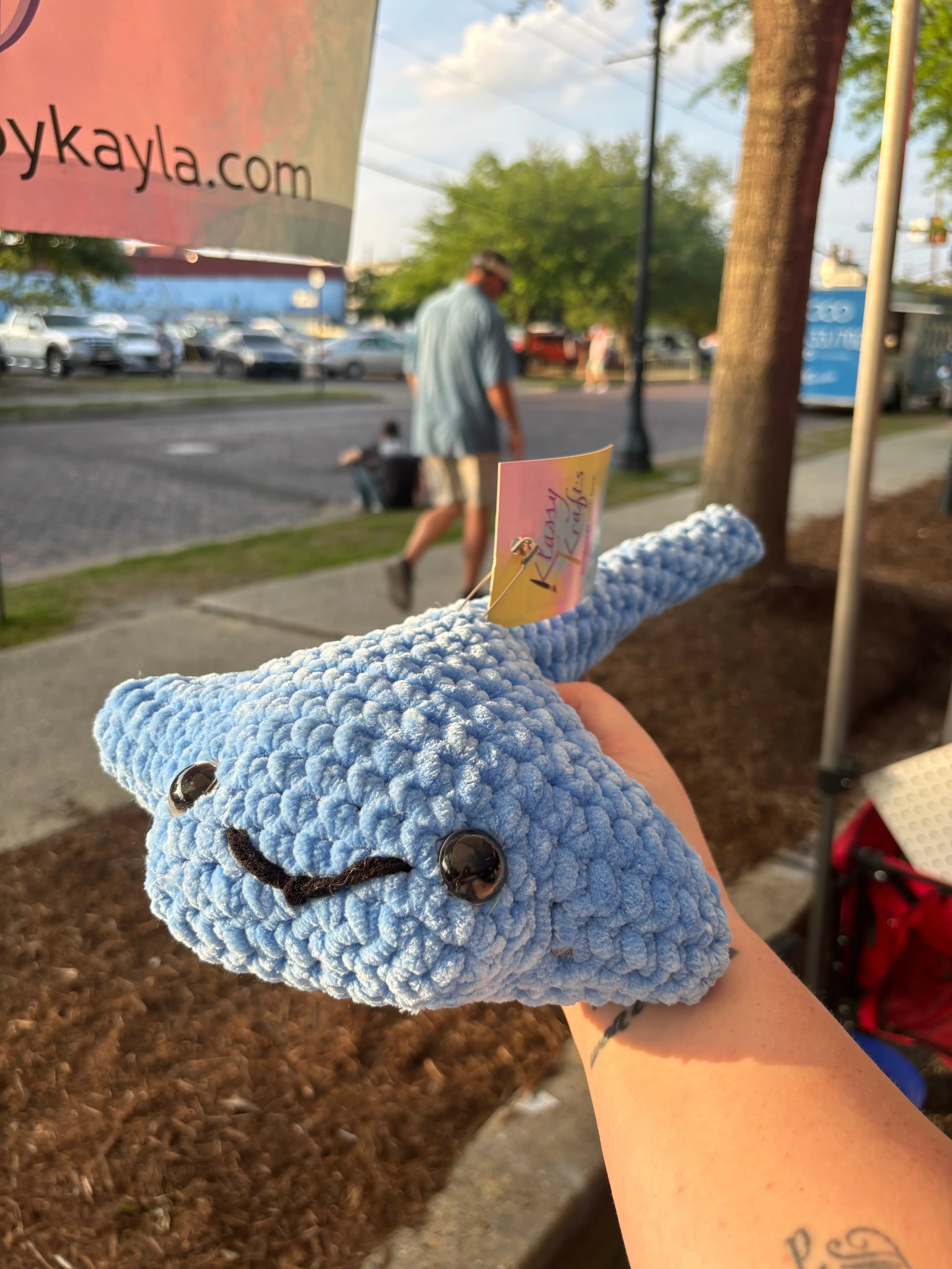 Stephen the Stingray by Klassy Krafts, 3D printed toy main product photo