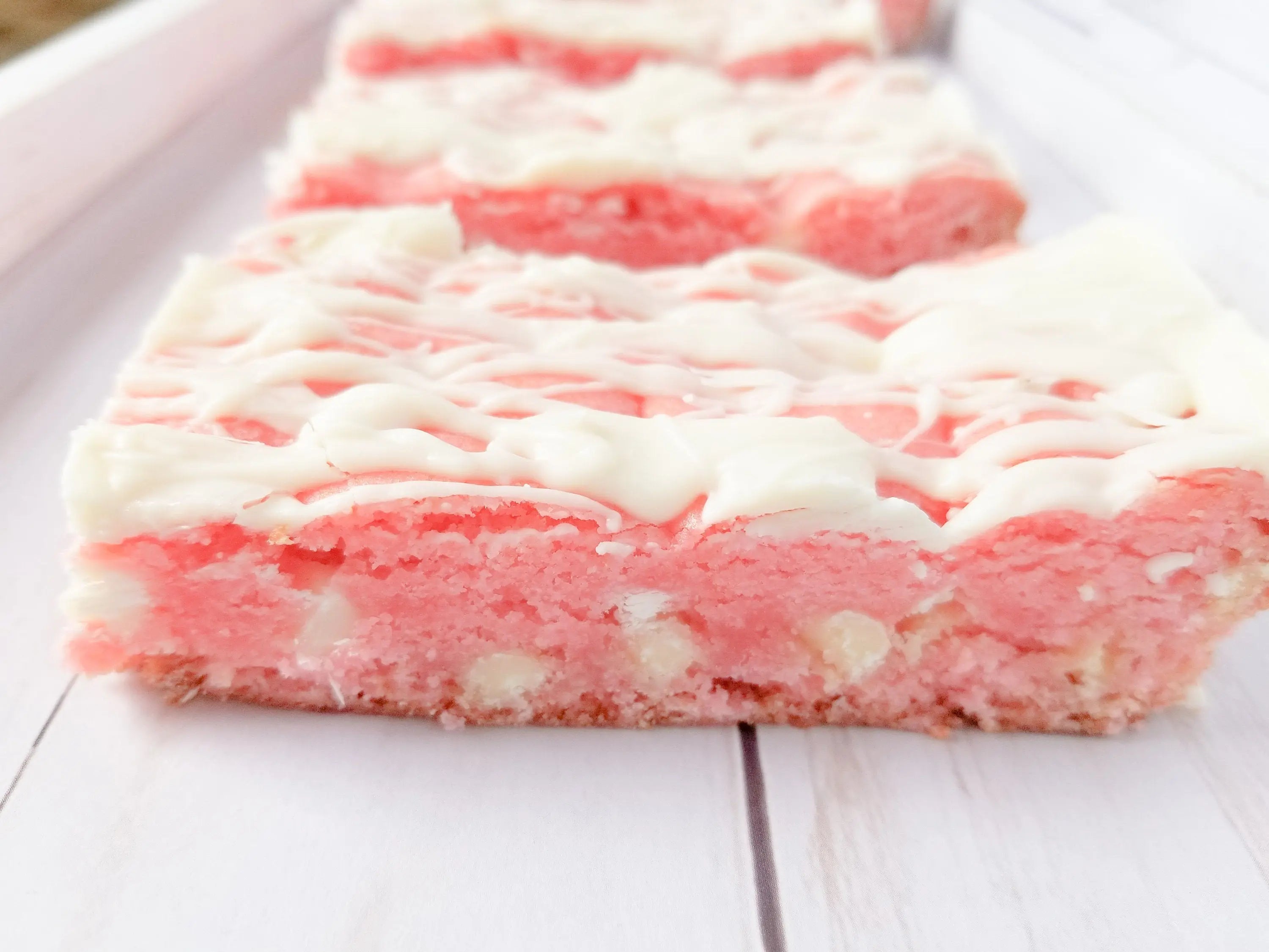 Strawberry Blondies by Let's Get Baked Artisan Desserts, cakes & dessert bars main product photo