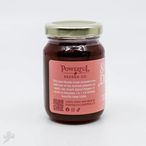 Strawberry Death Spiral Chili Jam by Powerful Pepper Company, Southern food gift detail photo 3