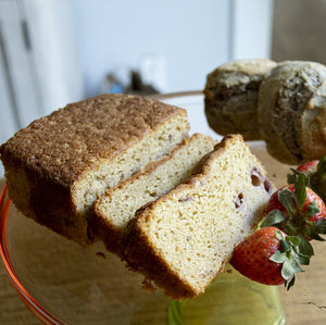 Strawberry Vanilla Cream Cake detail view by Two and a Half Irishmen - Traditional Irish Baking