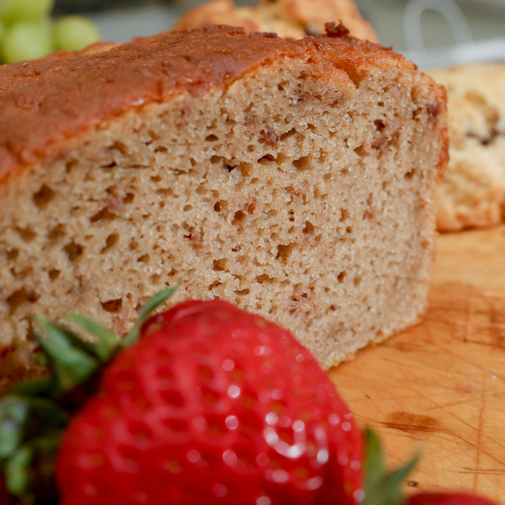 Strawberry Vanilla Cream Cake - Gluten Free detail view by Two and a Half Irishmen - Traditional Irish Baking
