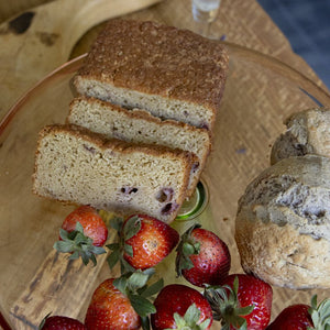 Strawberry Vanilla Cream Cake detail view by Two and a Half Irishmen - Traditional Irish Baking