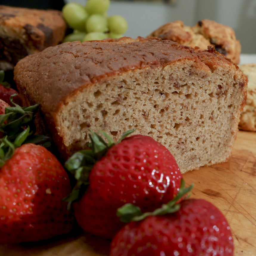 Strawberry Vanilla Cream Cake - Gluten Free detail view by Two and a Half Irishmen - Traditional Irish Baking