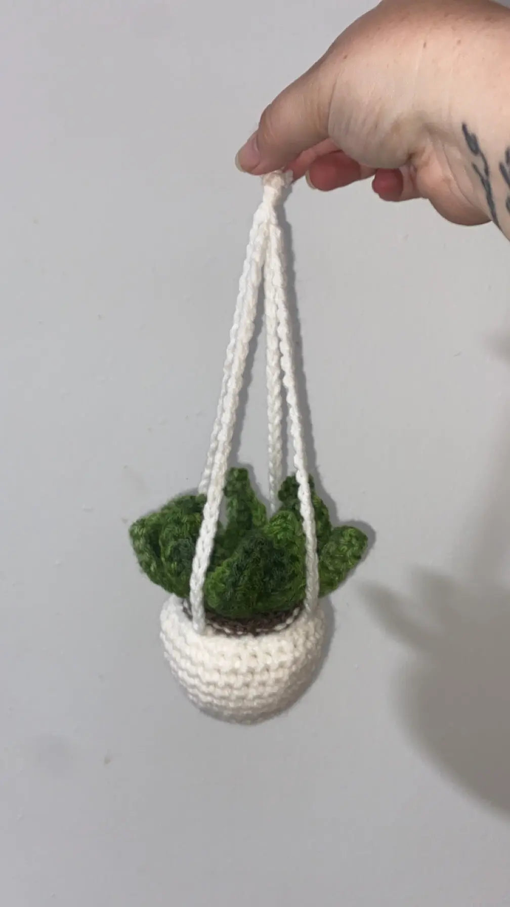 Succulent Crocheted Hanging Plants by Klassy Krafts, Southern home decor main product photo