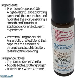Sugar Cookie Roll-On Oil – Cozy Comfort in Every Swipe by ResilScents, natural skincare detail photo 3