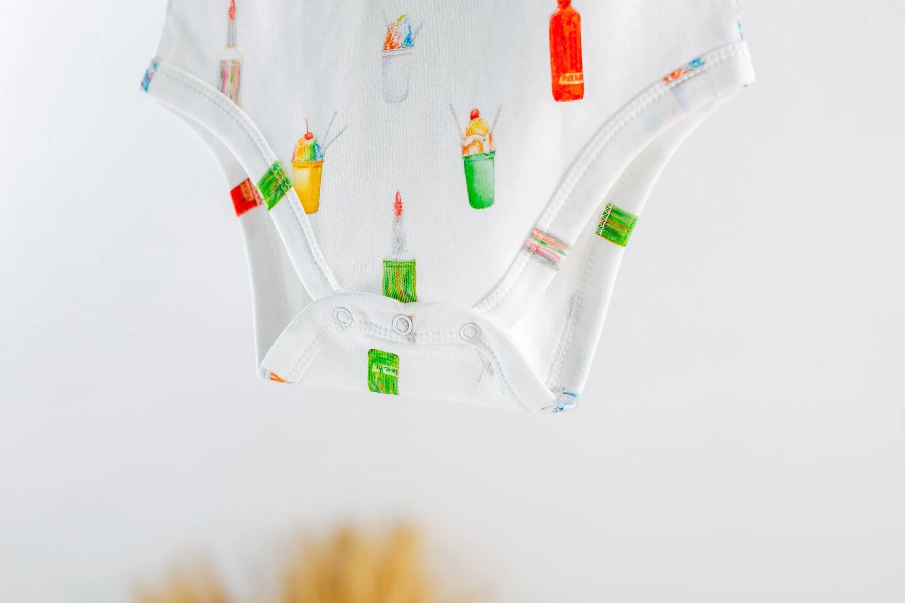 Sugar, Ice, & Everything Nice Organic Cotton Onesie by Nola Tawk, Southern lifestyle apparel detail photo 4