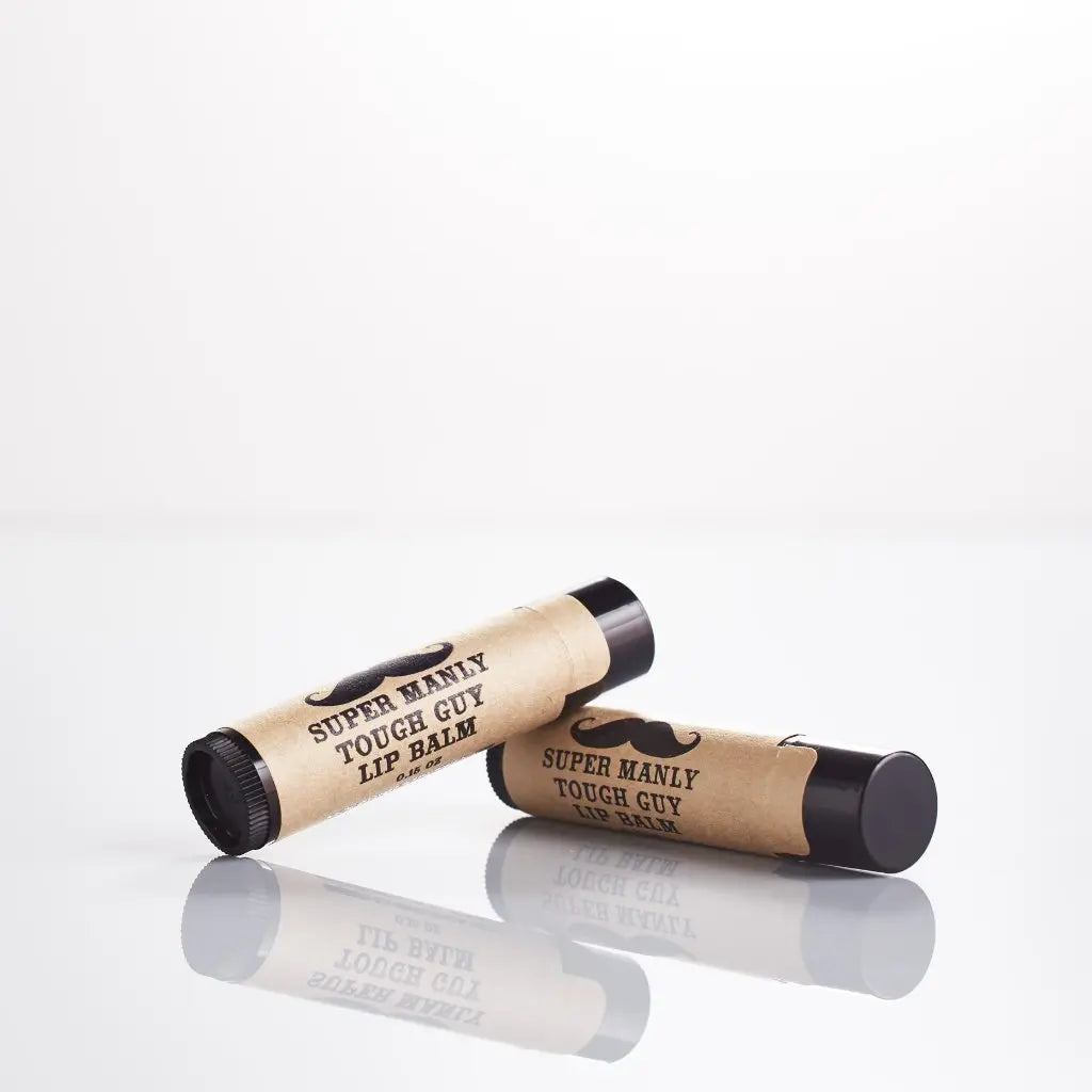 Super Manly Tough Guy Lip Balm by The Immaculate Beard, natural skincare main product photo