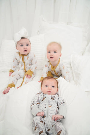 Sweet Scoops - Bamboo Sleeper by KenzKustomz, children's boutique clothing detail photo 15