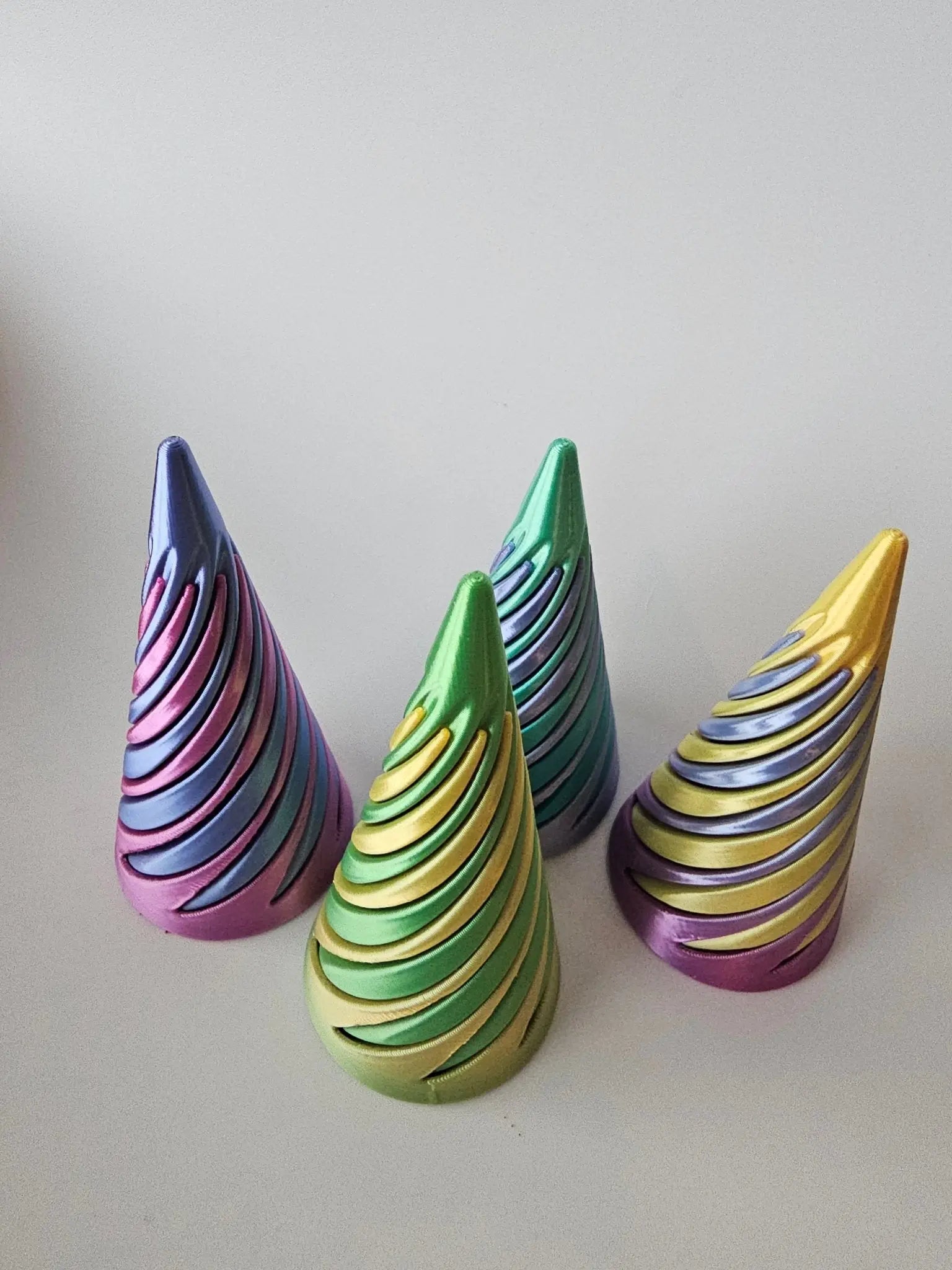 Swirl Cone Fidget Toy – Twisting Spiral Desk Fidget | Sensory Focus Tool for ADHD by The Tween Space, 3D printed gift detail photo 6