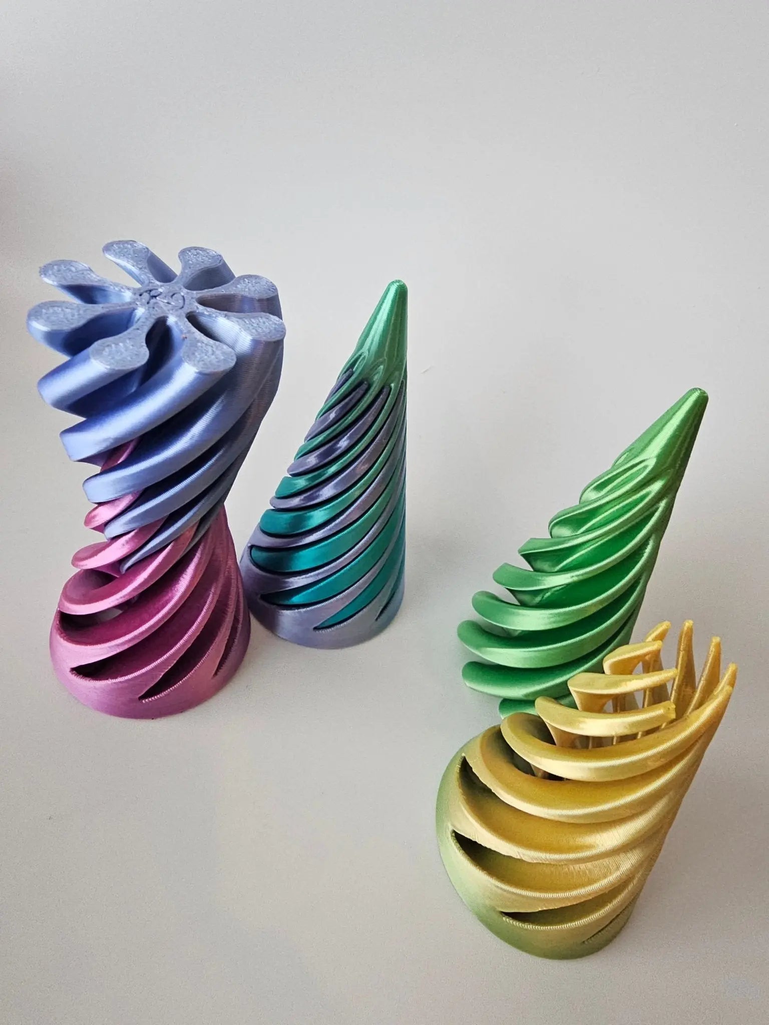 Swirl Cone Fidget Toy – Twisting Spiral Desk Fidget | Sensory Focus Tool for ADHD by The Tween Space, 3D printed gift detail photo 7