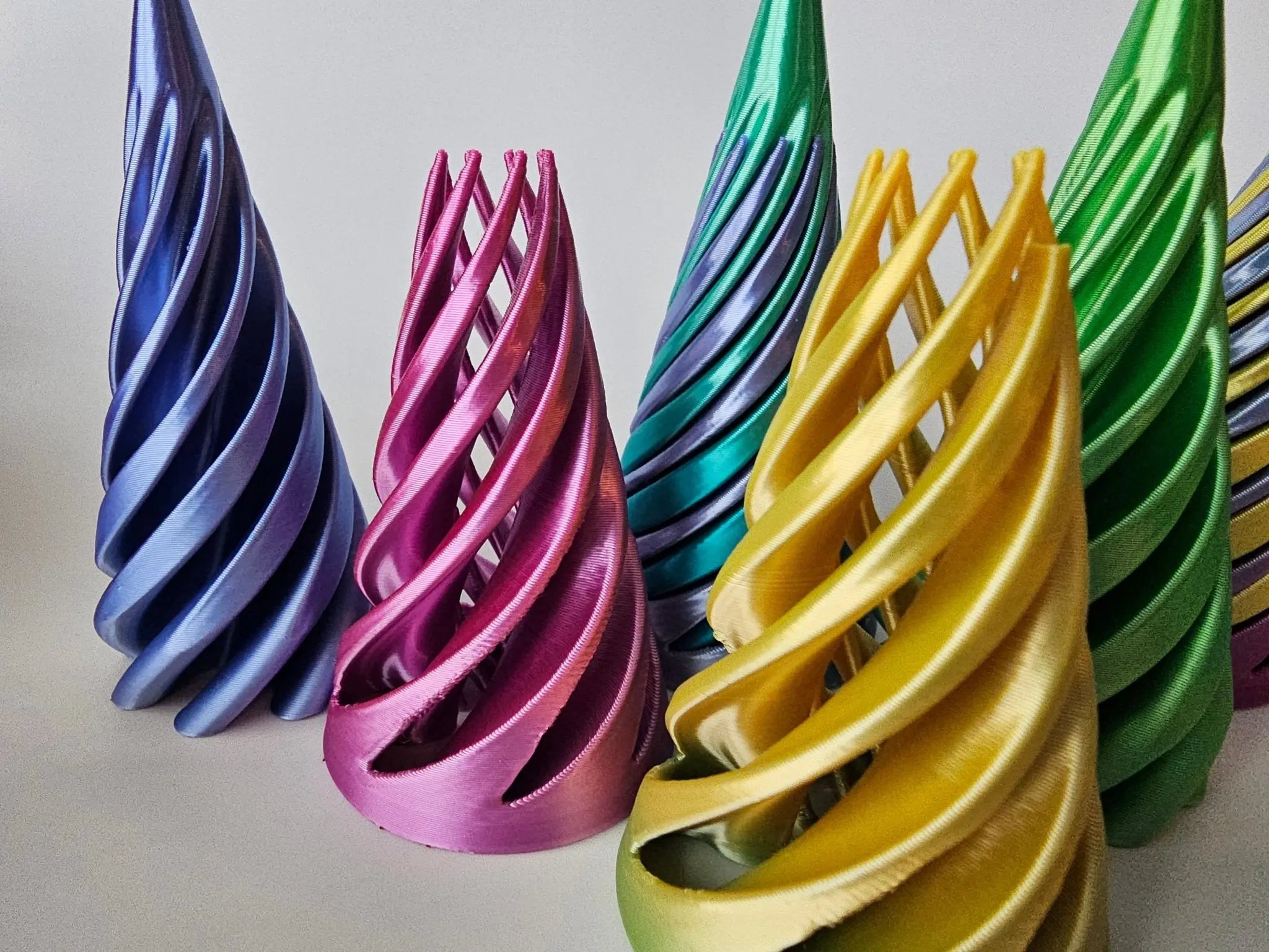 Swirl Cone Fidget Toy – Twisting Spiral Desk Fidget | Sensory Focus Tool for ADHD by The Tween Space, 3D printed gift detail photo 8