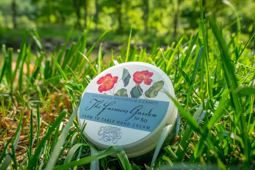 The Farmers Garden 8 Oz. ~ Farm To Table Hand Cream by Essential Journeys, handmade bath and body detail photo 7