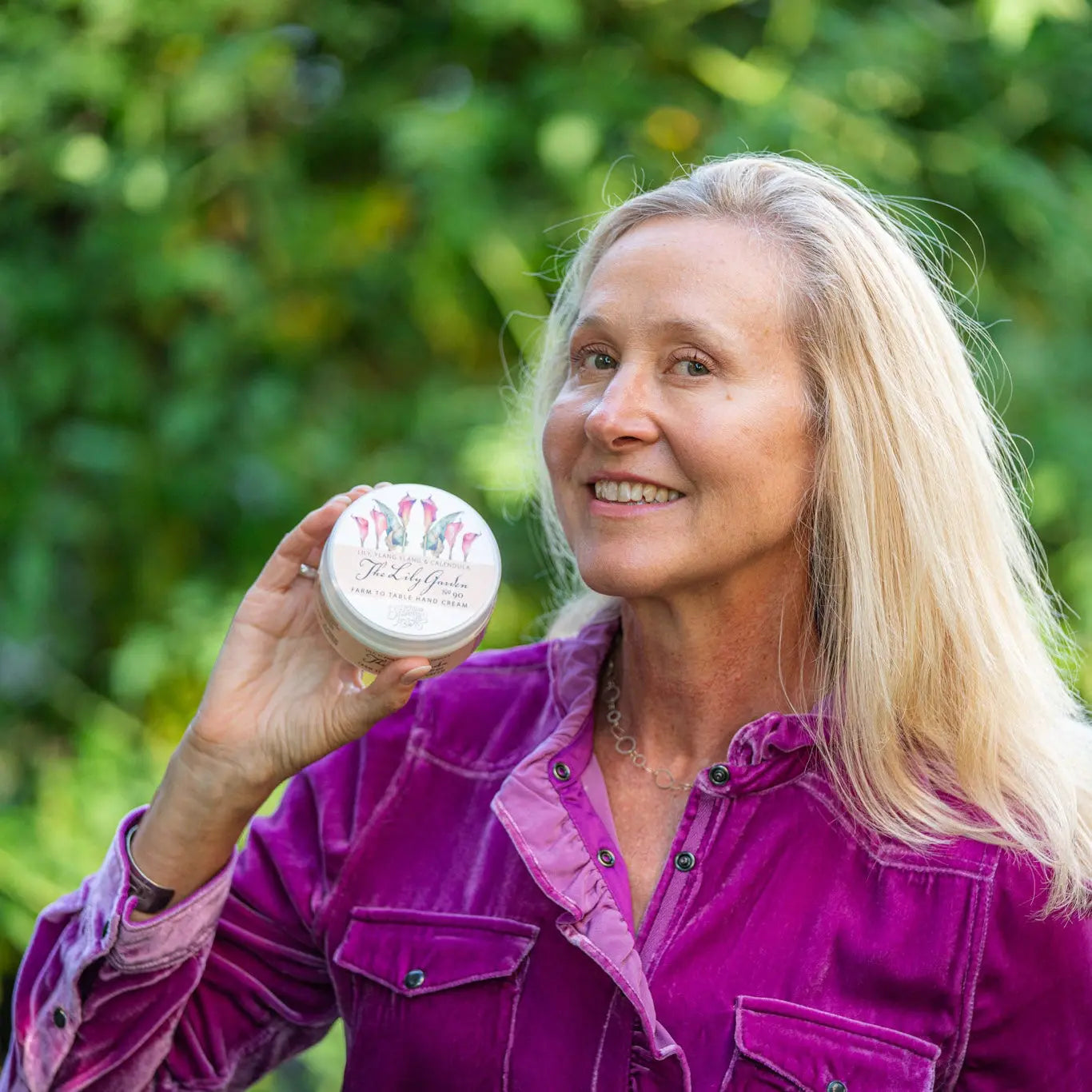 The Lily Garden 8 Oz. ~ Farm To Table Hand Cream by Essential Journeys, travel planning service detail photo 2