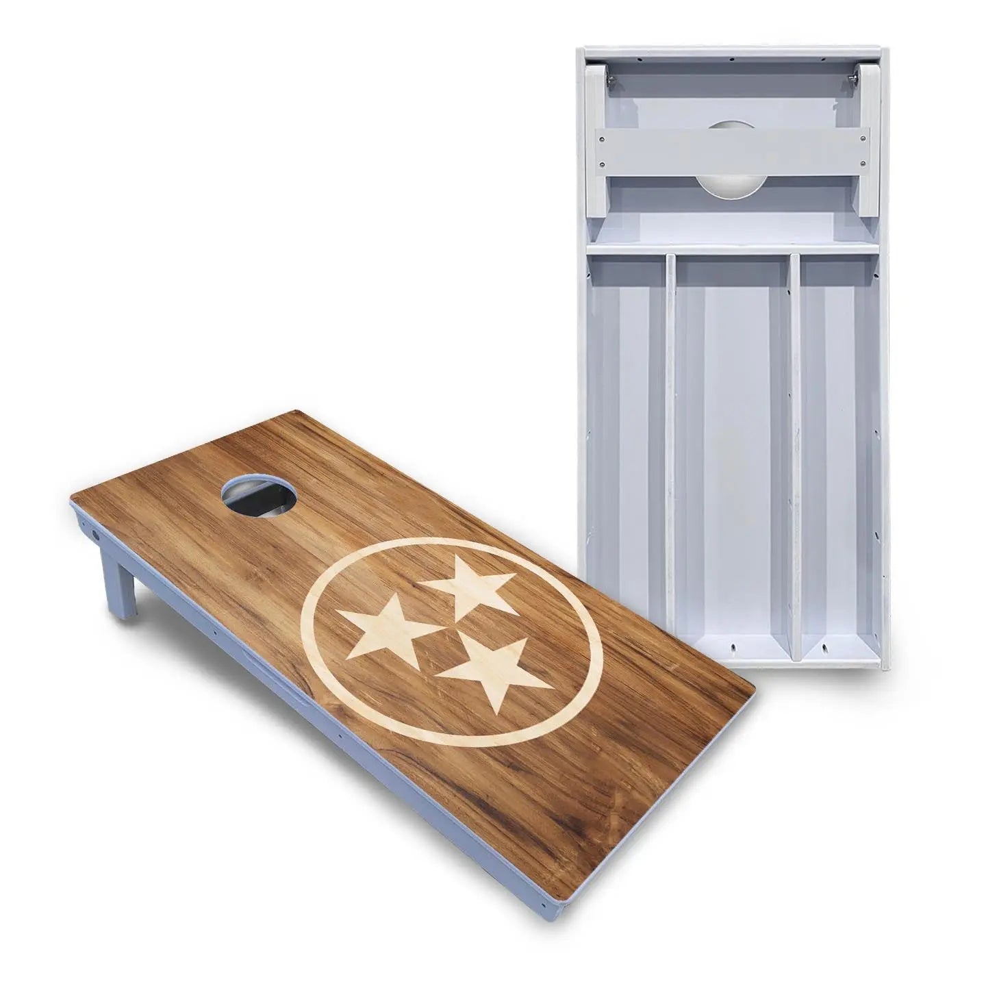 TN Tri-Star Cornhole Boards - All Weather Series by Cornhole Solutions, custom cornhole board main product photo