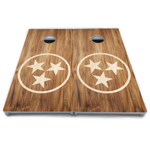 TN Tri-Star Cornhole Boards - All Weather Series by Cornhole Solutions, custom cornhole board detail photo 4