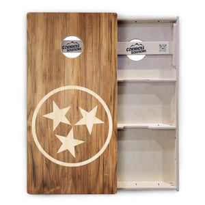 TN Tri-Star Cornhole Boards - Professional Tournament Series by Cornhole Solutions, custom cornhole board detail photo 3