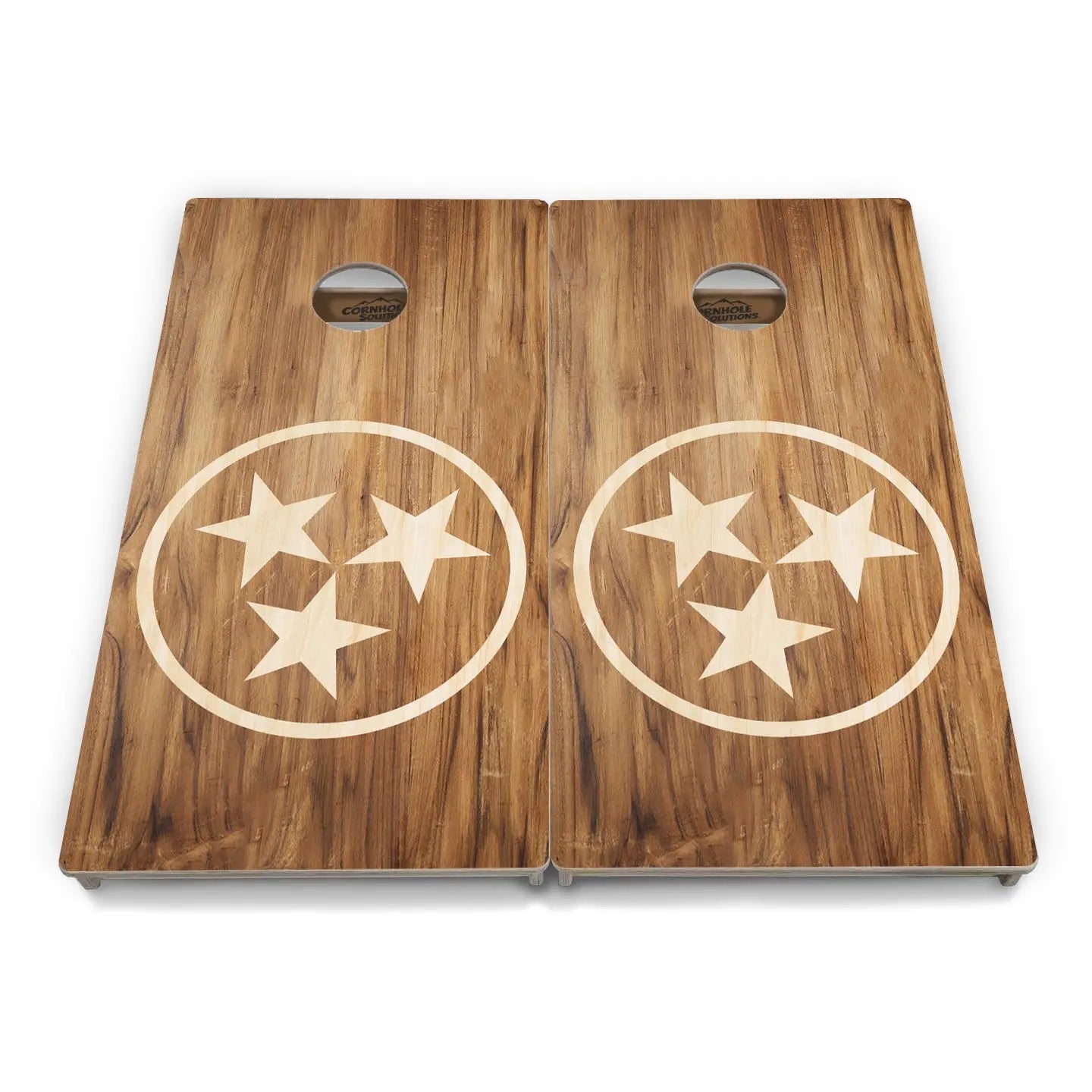 TN Tri-Star Cornhole Boards - Professional Tournament Series by Cornhole Solutions, custom cornhole board detail photo 4