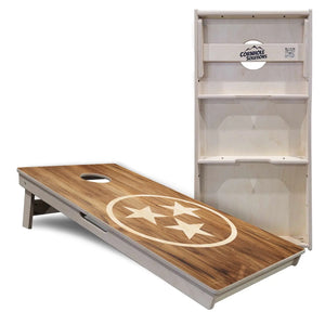 TN Tri-Star Cornhole Boards - Professional Tournament Series by Cornhole Solutions, custom cornhole board detail photo 5