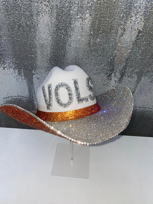 TN VOLS Hat by Rhinestone Cowgirl, Southern lifestyle apparel detail photo 2