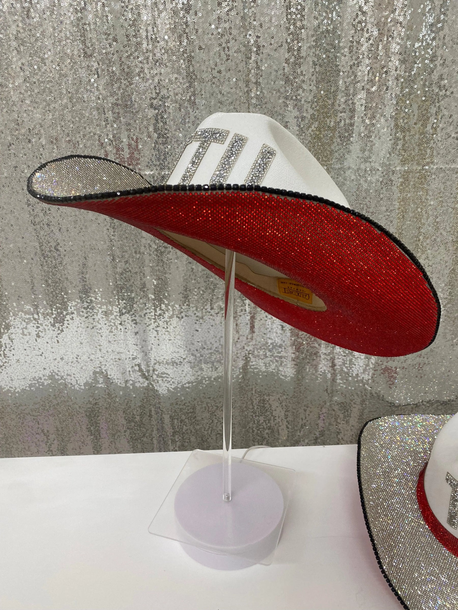 TTU Hat by Rhinestone Cowgirl, Southern lifestyle apparel detail photo 3