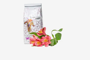 Tuberose Goats Milk Arnica Bath Salts by Essential Journeys, Southern food gift detail photo 2