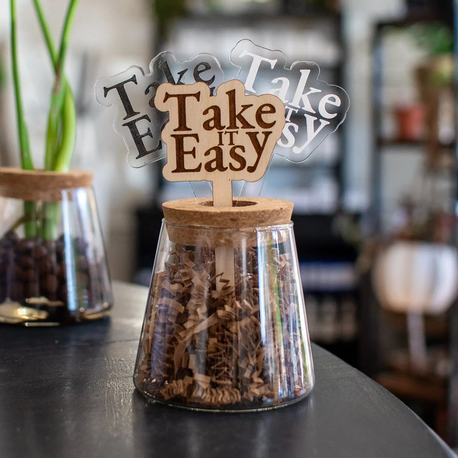 Take It Easy - Plant Stakes by Still Magnolia, Southern home decor main product photo