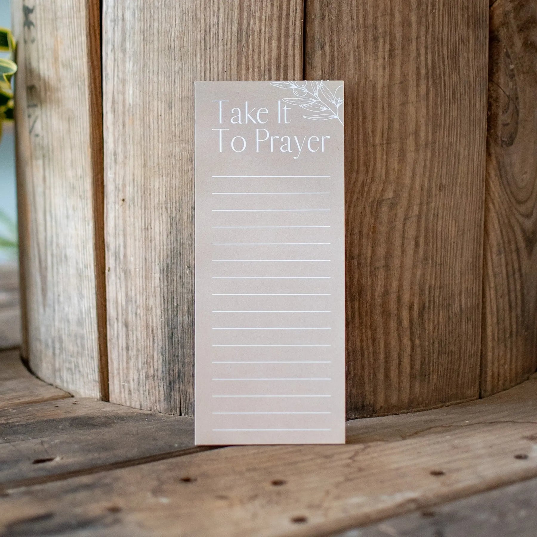 Take It to Prayer - Notepad by Still Magnolia, stationery detail photo 2