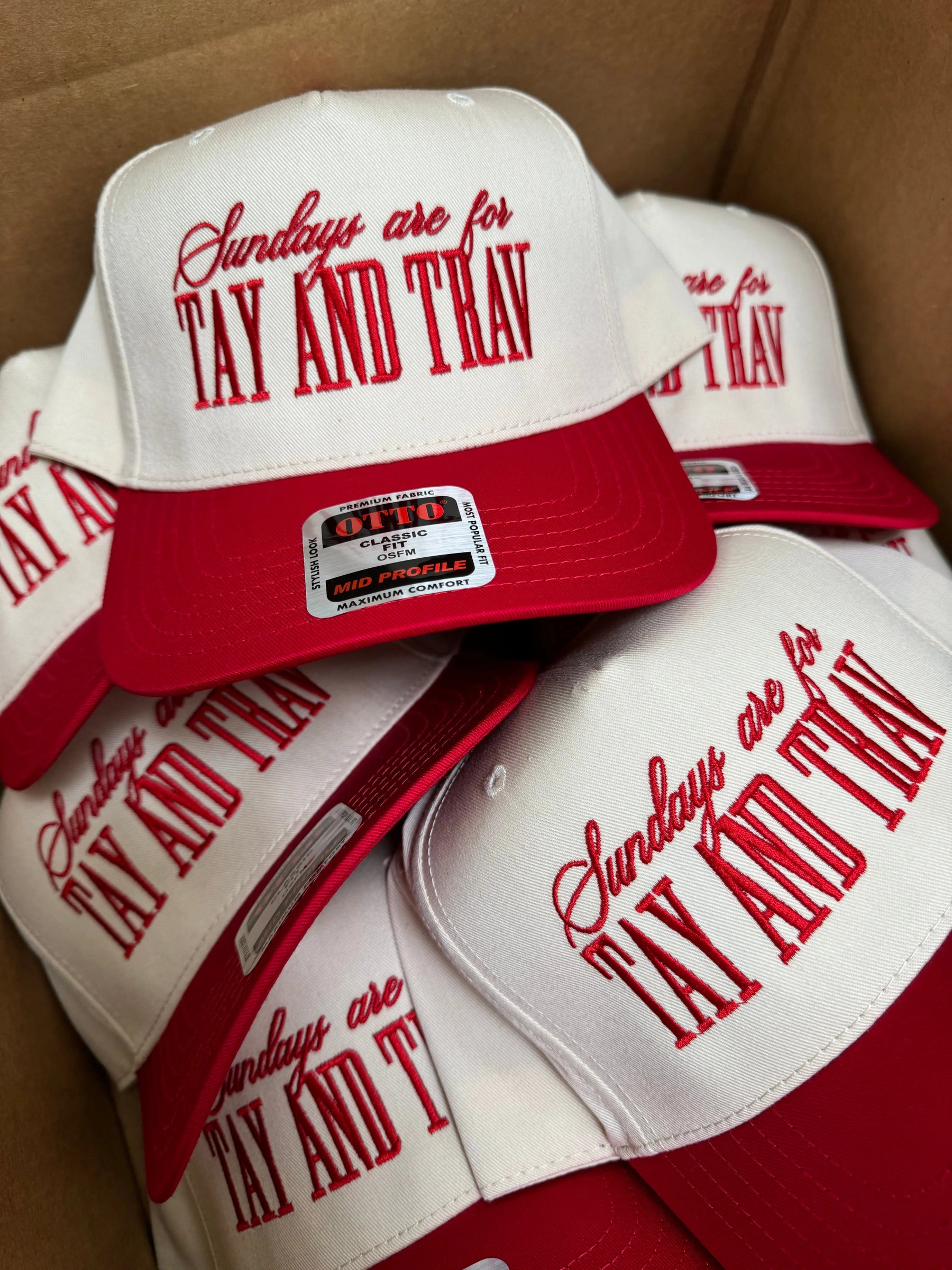 Tay & Trav Trucker Hats by KenzKustomz, Southern lifestyle apparel detail photo 5