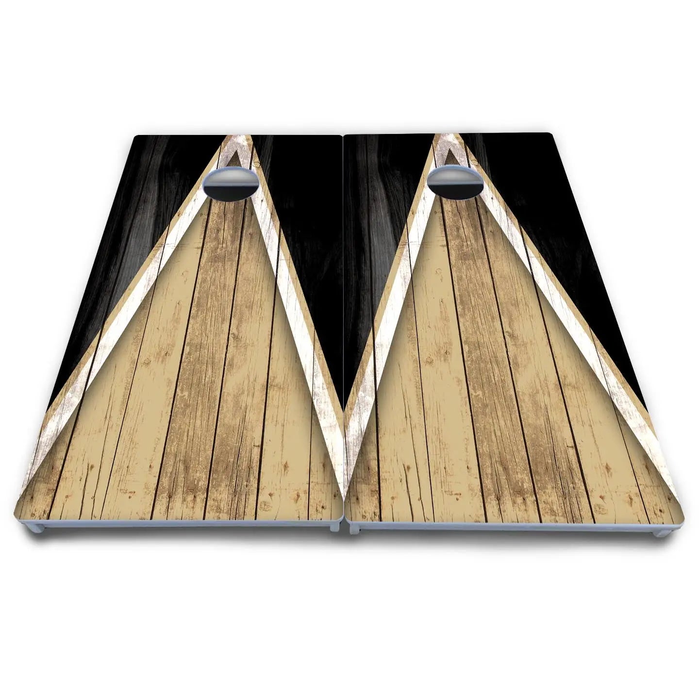 Team Color Triangle Cornhole Boards - All Weather Series by Cornhole Solutions, Southern food gift detail photo 5
