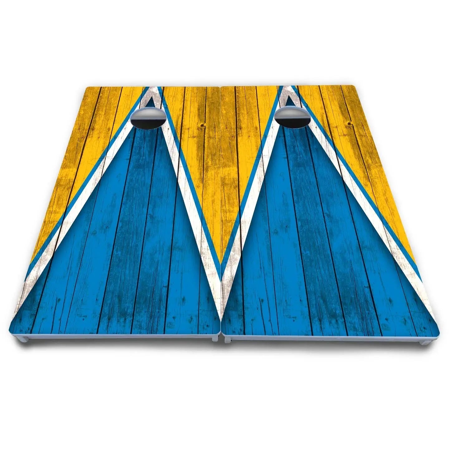 Team Color Triangle Cornhole Boards - All Weather Series by Cornhole Solutions, Southern food gift detail photo 8