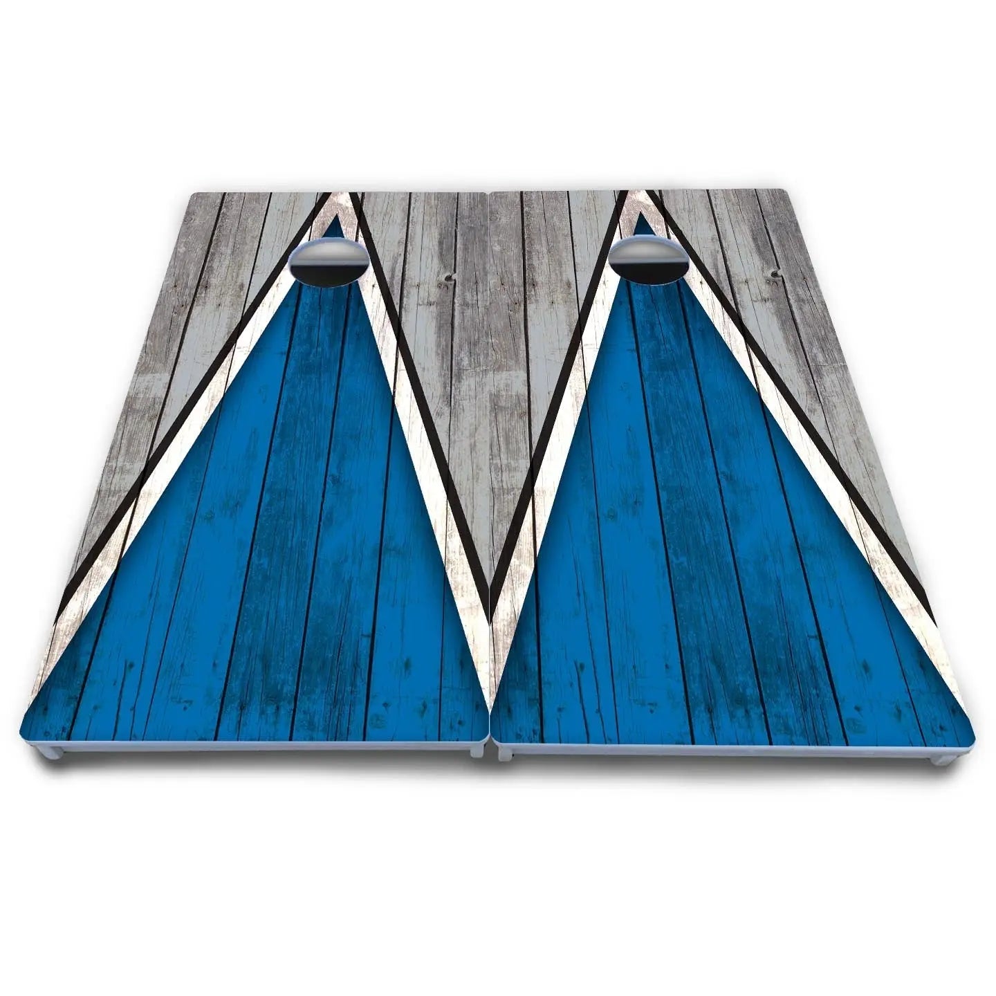 Team Color Triangle Cornhole Boards - All Weather Series by Cornhole Solutions, Southern food gift detail photo 9