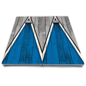 Team Color Triangle Cornhole Boards - All Weather Series by Cornhole Solutions, Southern food gift detail photo 9