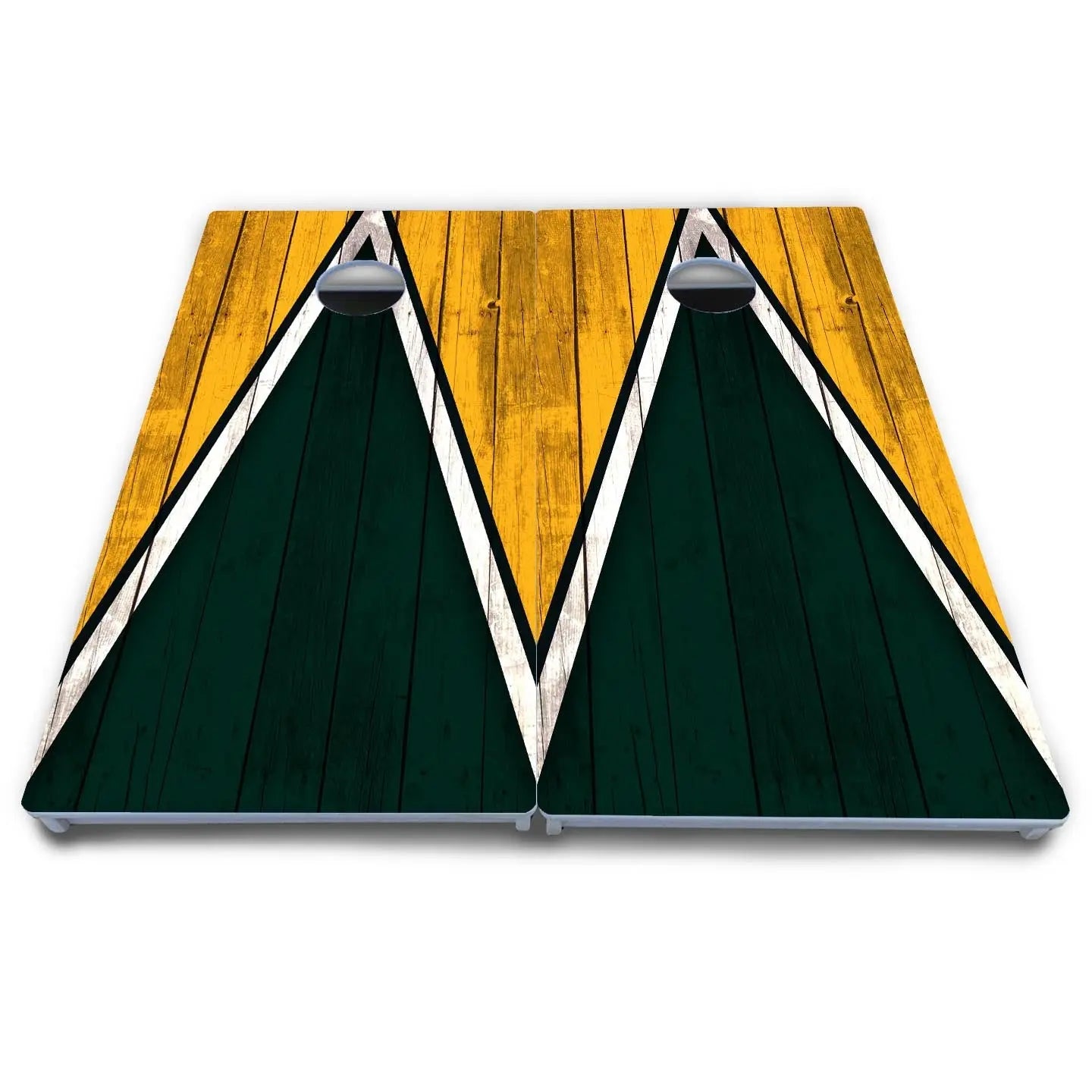Team Color Triangle Cornhole Boards - All Weather Series by Cornhole Solutions, Southern food gift detail photo 11