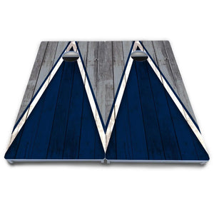 Team Color Triangle Cornhole Boards - All Weather Series by Cornhole Solutions, Southern food gift detail photo 15