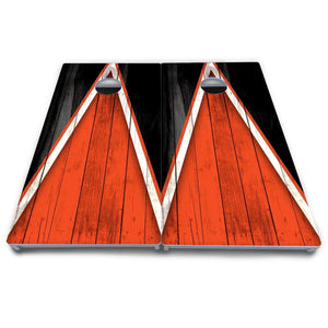 Team Color Triangle Cornhole Boards - All Weather Series by Cornhole Solutions, Southern food gift detail photo 17